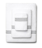 Pratesi Tre Righe bath sheet 100cm x 180cm, imported from the UK