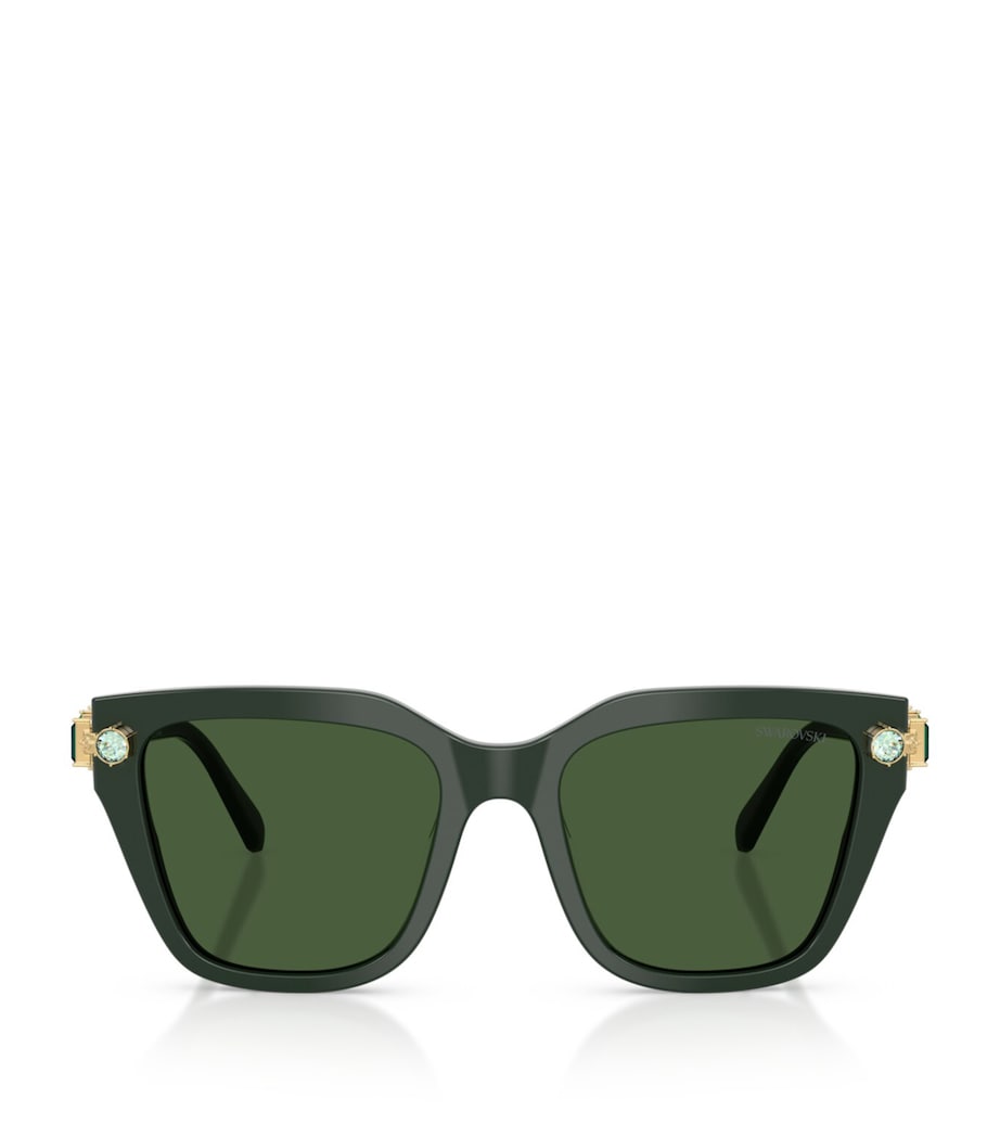 Swarovski acetate oversized SK6041 sunglasses, imported from the UK
