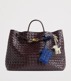 Bottega Veneta lambskin woven dog charm 7x7.5cm, imported from the UK