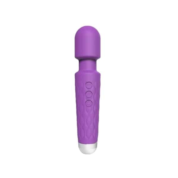 Loving Joy wand vibrator purple 8-inch - British product