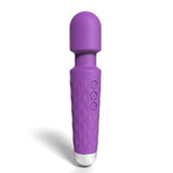 Loving Joy wand vibrator purple 8-inch - British product