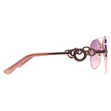 Guess GF0365 rose gold pink gradient metal aviator sunglasses - British product