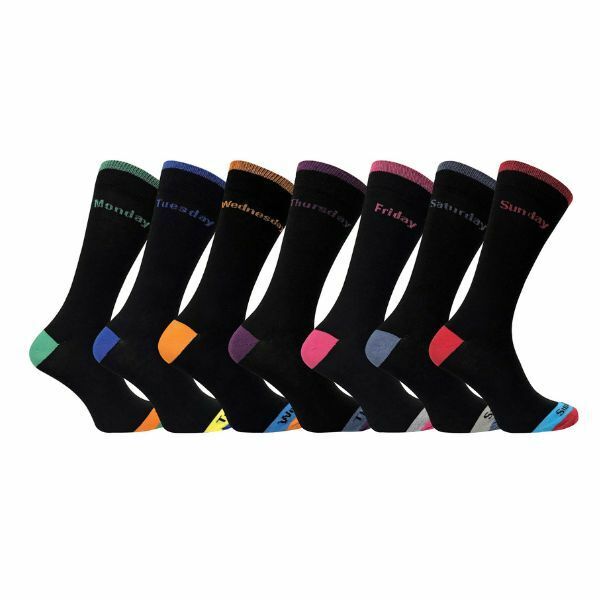 Sock Snob 7 Pairs Mens Day of The Week Cotton Socks 6-11 UK GOODS Superdrug   