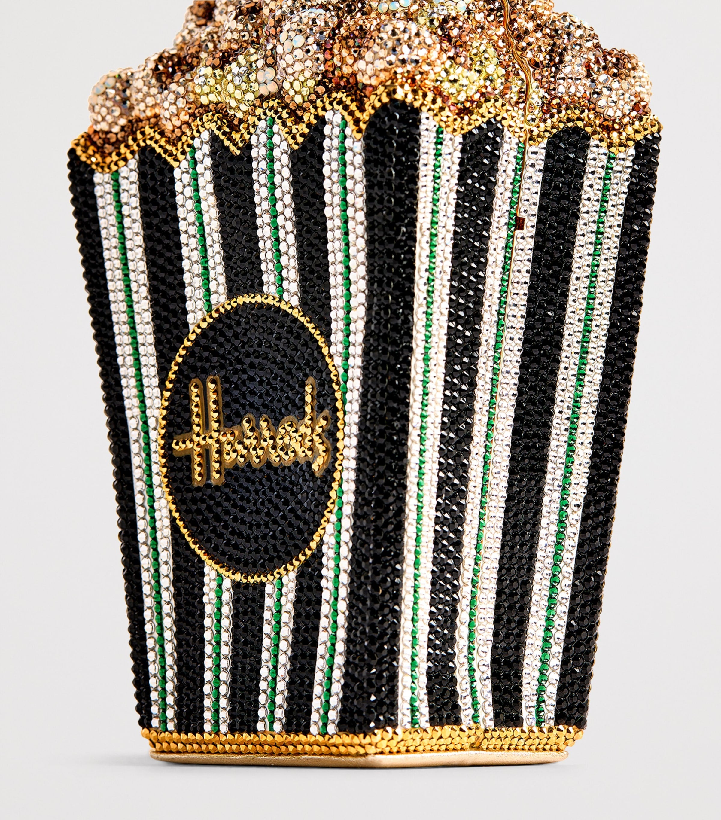 Judith Leiber popcorn clutch Harrods exclusive, imported from the UK