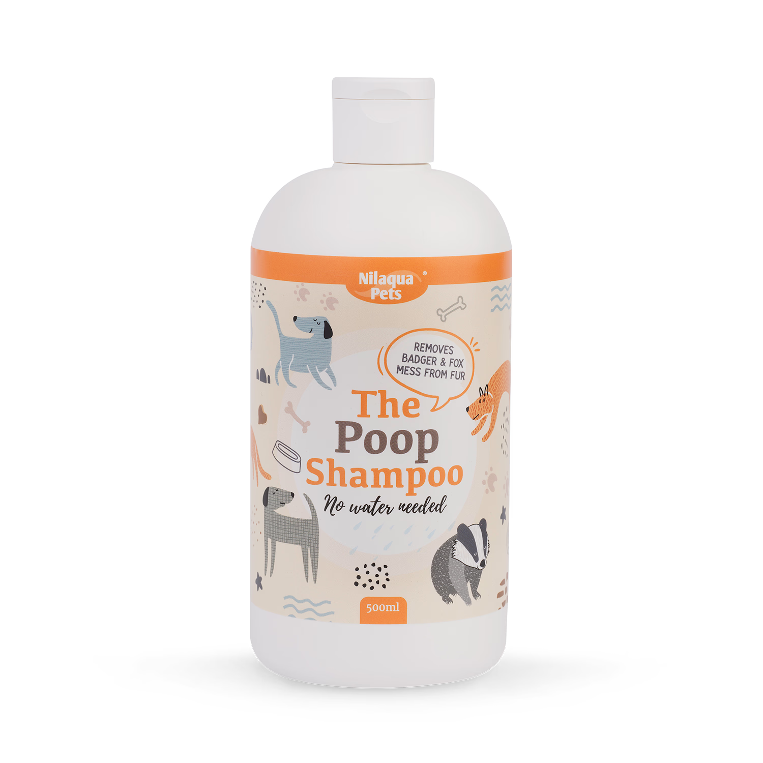 The Poop Shampoo towel off pet shampoo 500ml - British product