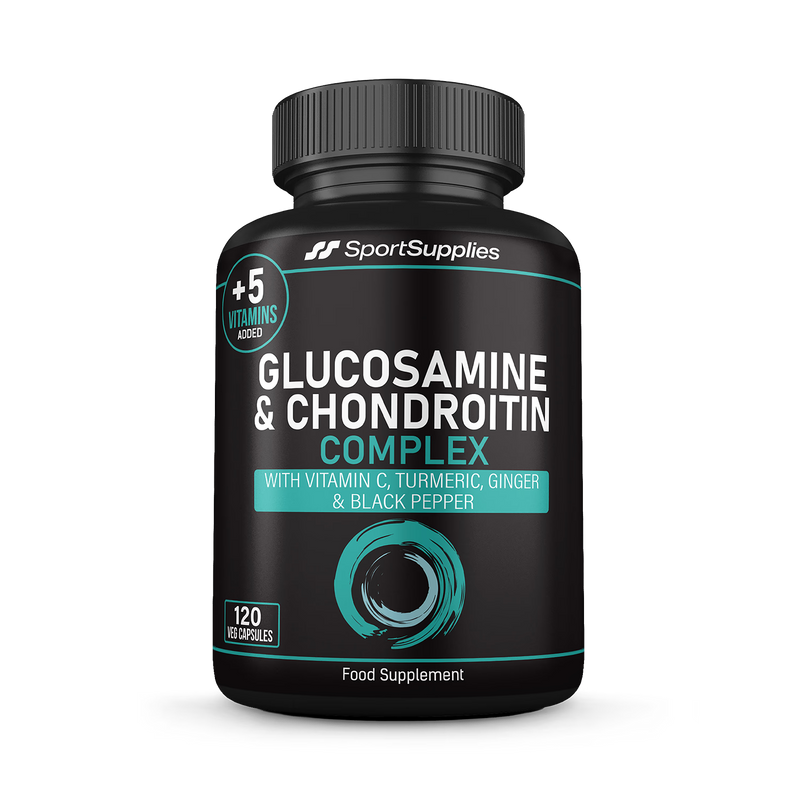 SS Sport Supplies glucosamine chondroitin joint supplement 120 capsules (British brand)