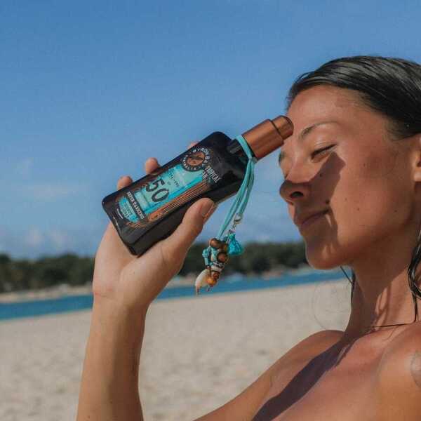 Byron Bay tanning oil SPF 50 200ml, imported from the UK