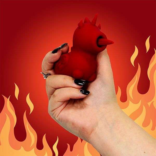 Unihorn Blaze Diablo mini vibrator - British product