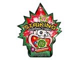 Striking watermelon flavoured popping candy (British brand)