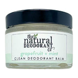 The Natural Deo Co. deodorant balm Grapefruit Mint 55g, UK version