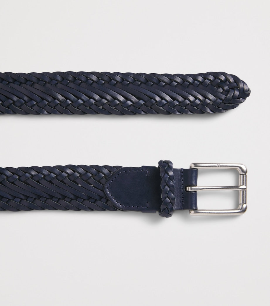 Ralph Lauren Purple Label braided belt 2.5cm - British product