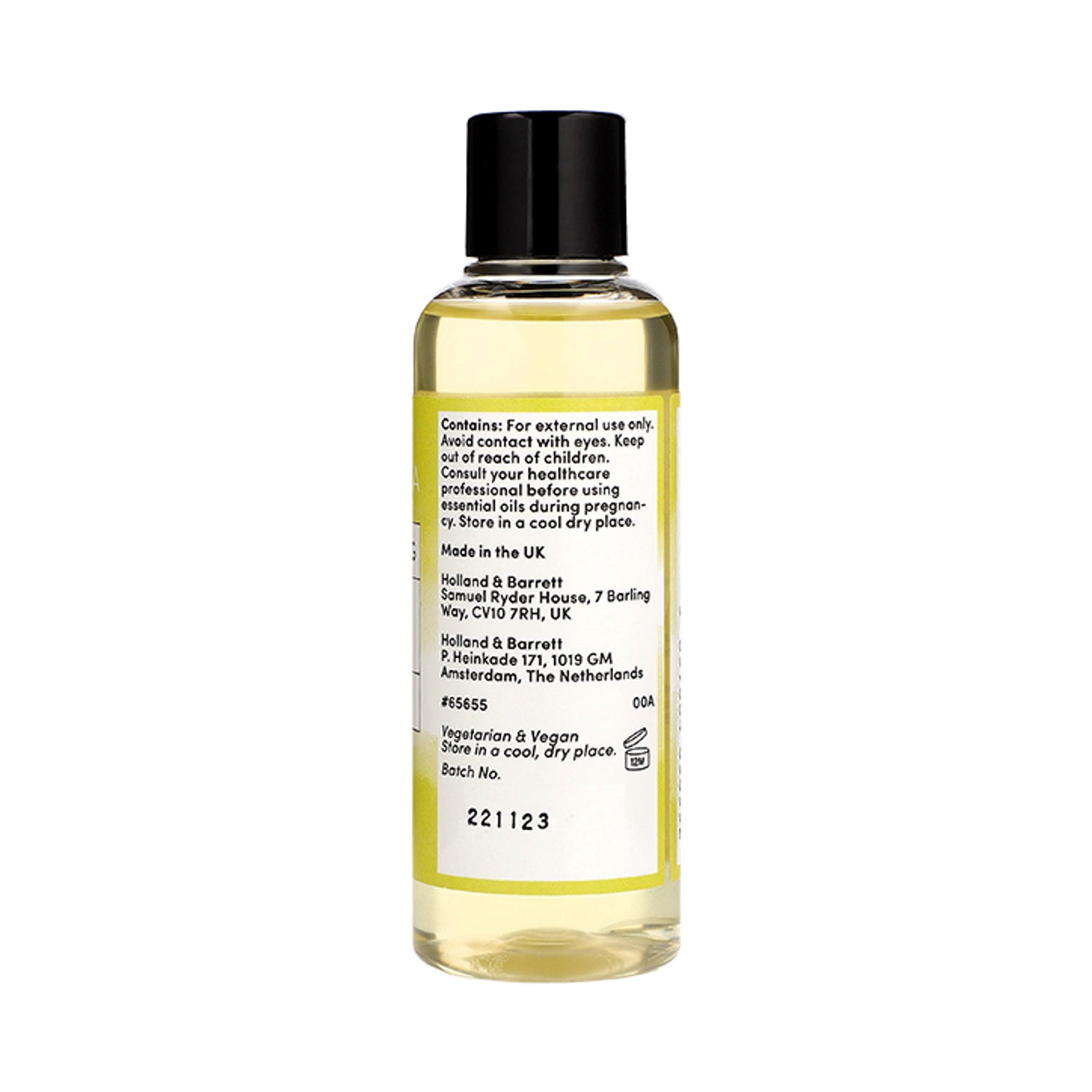 Miaroma Organic Castor Base Oil 100ml, imported from the UK