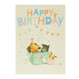 George Home Cute Animals Birthday Card General Household ASDA   