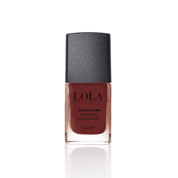 LOLA MAKE UP Nail Polish #10 Free Formula 017 Ice Queen GOODS Superdrug Dark Cherry  