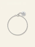 Vivienne Westwood Bas Relief bracelet platinum-plated brass 17.5cm (British brand)