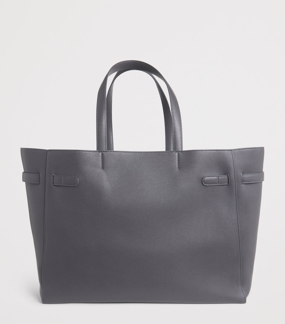 Thom Browne leather Cabas tote bag - British product