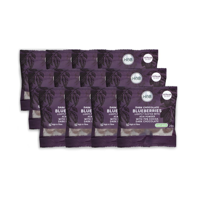 Holland & Barrett dark chocolate blueberries with Acai 300g, UK version