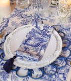 Maison Margaux toile fabric napkins set of 4, imported from the UK