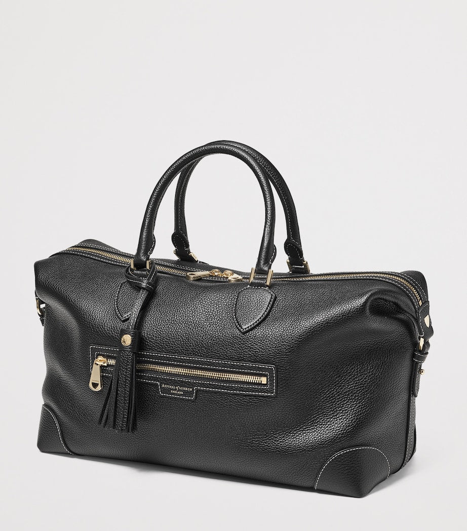 Aspinal of London leather Hudson flight bag - British product