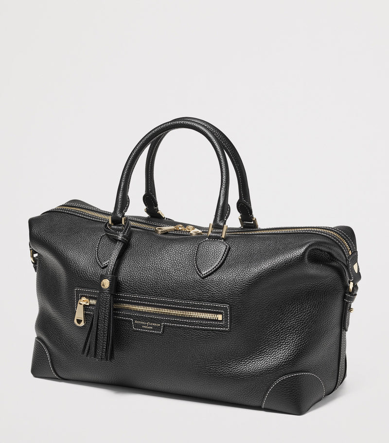 Aspinal of London leather Hudson flight bag - British product