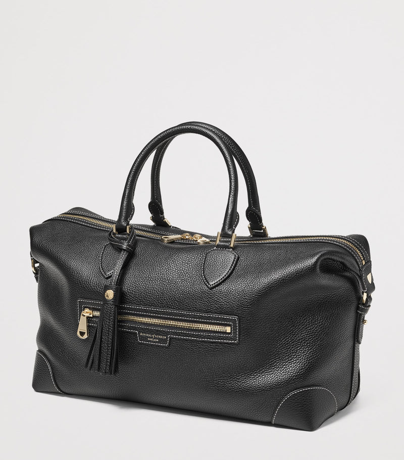 Aspinal of London leather Hudson flight bag - British product