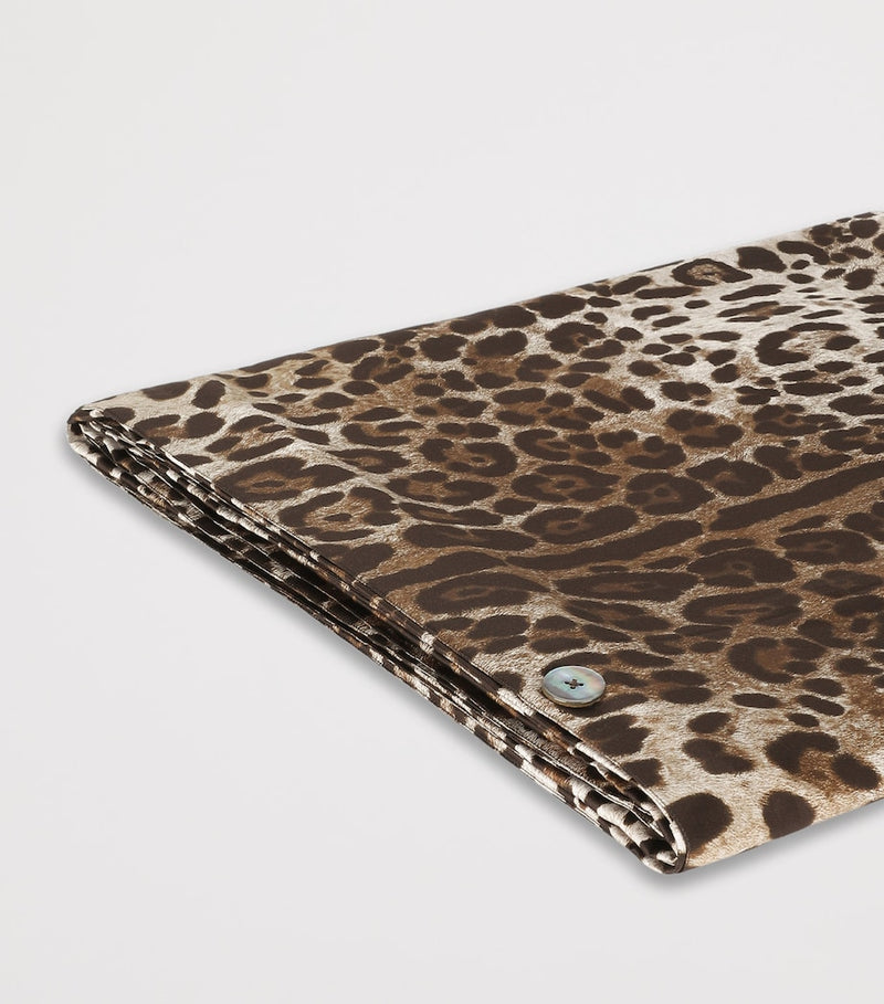 Dolce&Gabbana leopard print king duvet cover 260cm x 220cm - British product