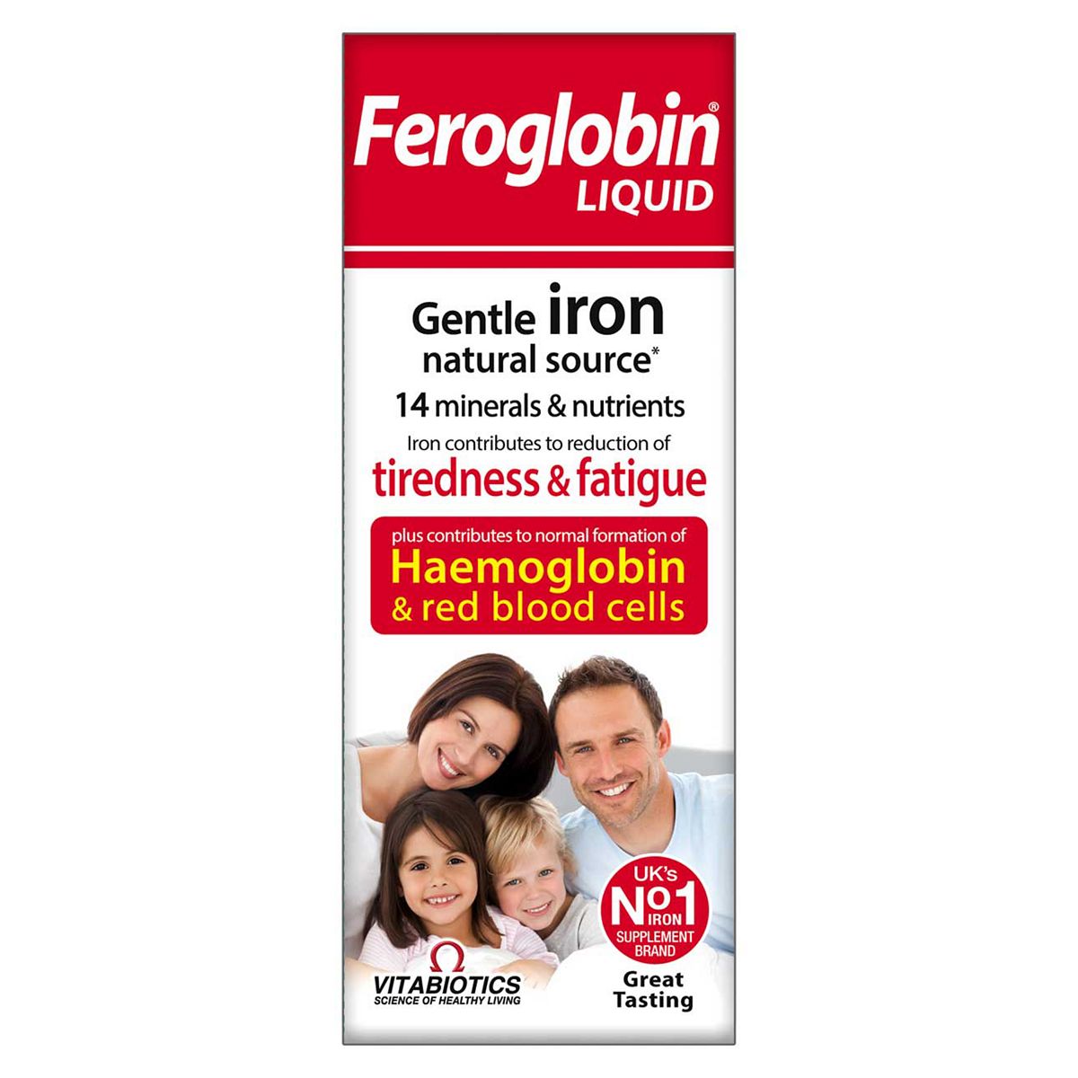 Vitabiotics Feroglobin Liquid 200ml Vitamins, Minerals & Supplements Boots   