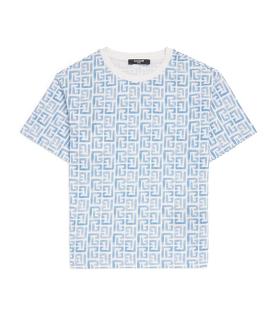 Harrods Balmain Kids Cotton Monogram T-Shirt (4-14 Years)- Buy online at McGrocer