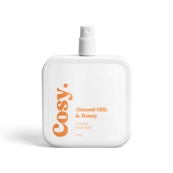 Cosy body mist Almond Milk & Honey 30ml, imported from the UK