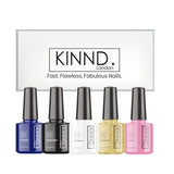 Kinnd London quick dry nail polish set starter 5x8ml, UK version