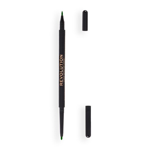 Revolution Felt & Kohl Eyeliner Green GOODS Superdrug   