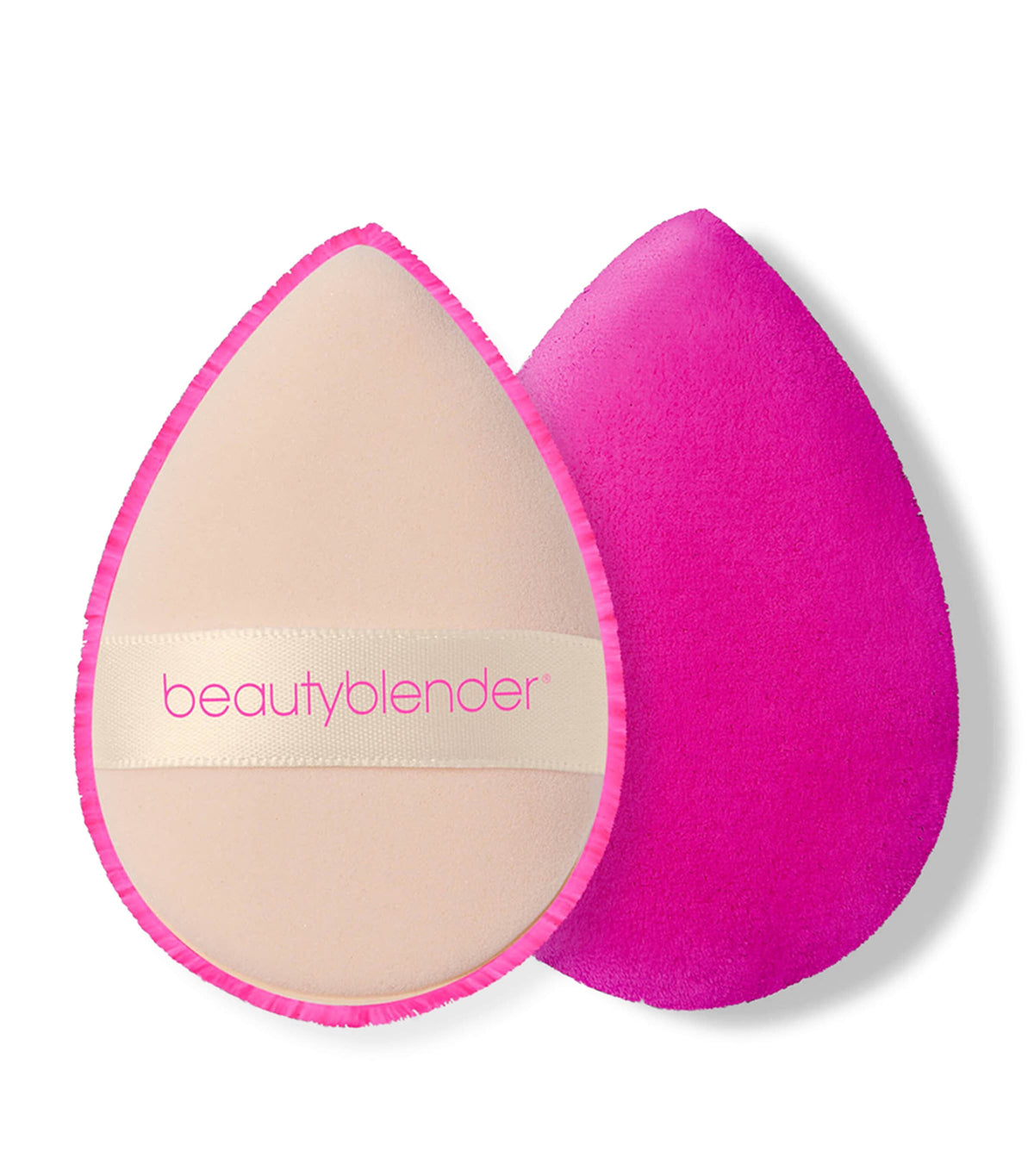 Beautyblender teardrop-shaped powder puff with finger pocket - British product