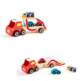 Chad Valley Wooden Car Transporter GOODS Sainsburys   