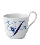 Royal Copenhagen porcelain fluted alphabet mug, imported from the UK