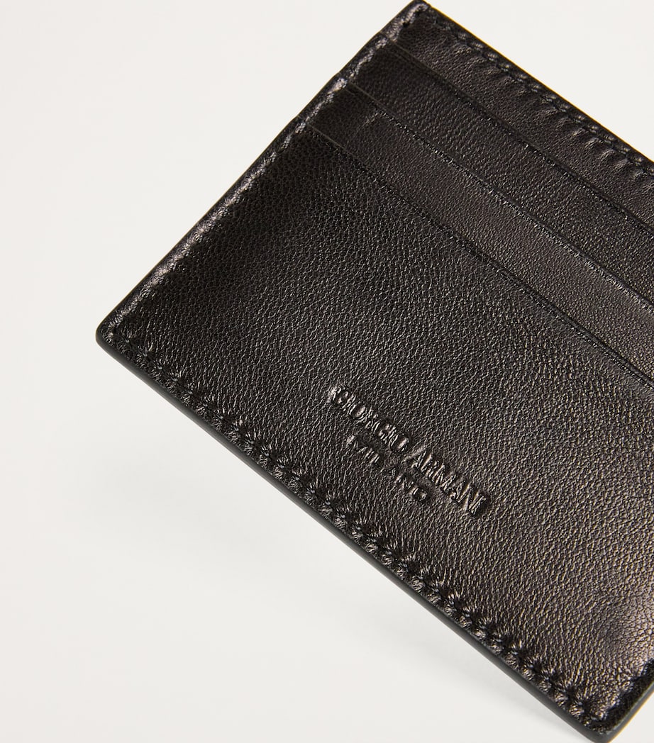 Giorgio Armani lamb leather card holder 8cm x 10.5cm, imported from the UK