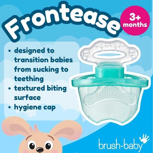 Brush Baby FrontEase baby teether, imported from the UK