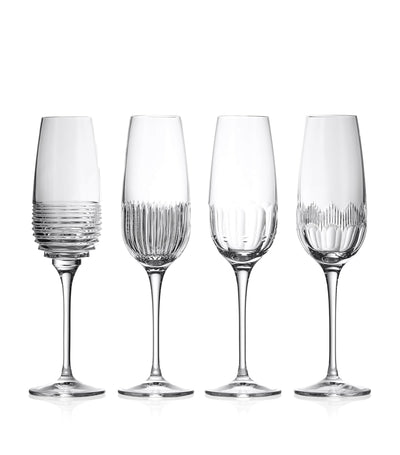 Harrods Set of 4 Mixology Circon Champagne Glasses 335ml- Buy online at McGrocer