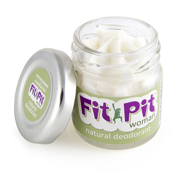 Fit Pit organic aluminium free deodorant cream 25ml - British product