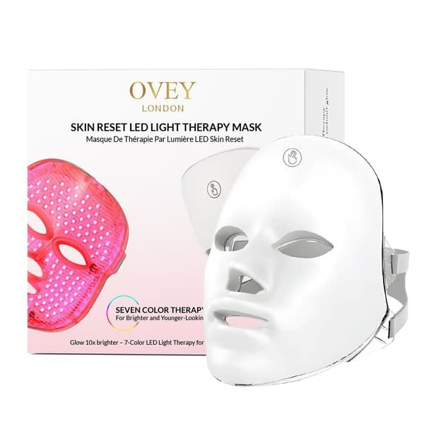 Ovey Skin Reset LED face mask 7 color light therapy device - British product