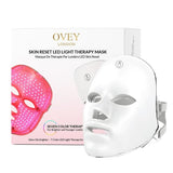 Ovey Skin Reset LED face mask 7 color light therapy device - British product