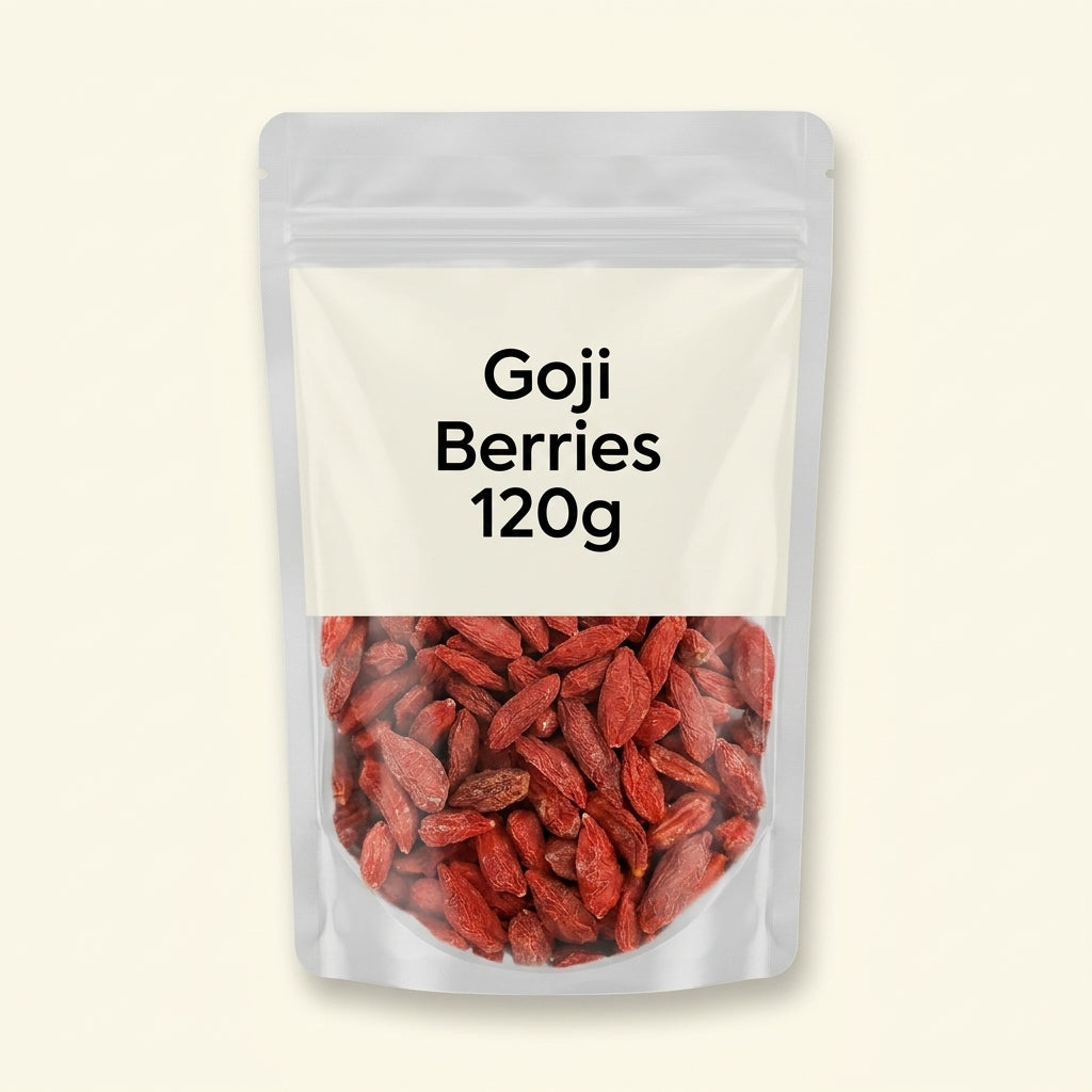 Holland & Barrett Goji Berries Dried Fruit 120g, UK version