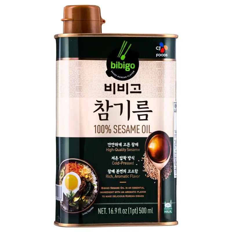CJ Bibigo 100% sesame oil L, imported from the UK