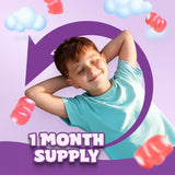 CapyChews kids magnesium gummies strawberry flavour, UK version