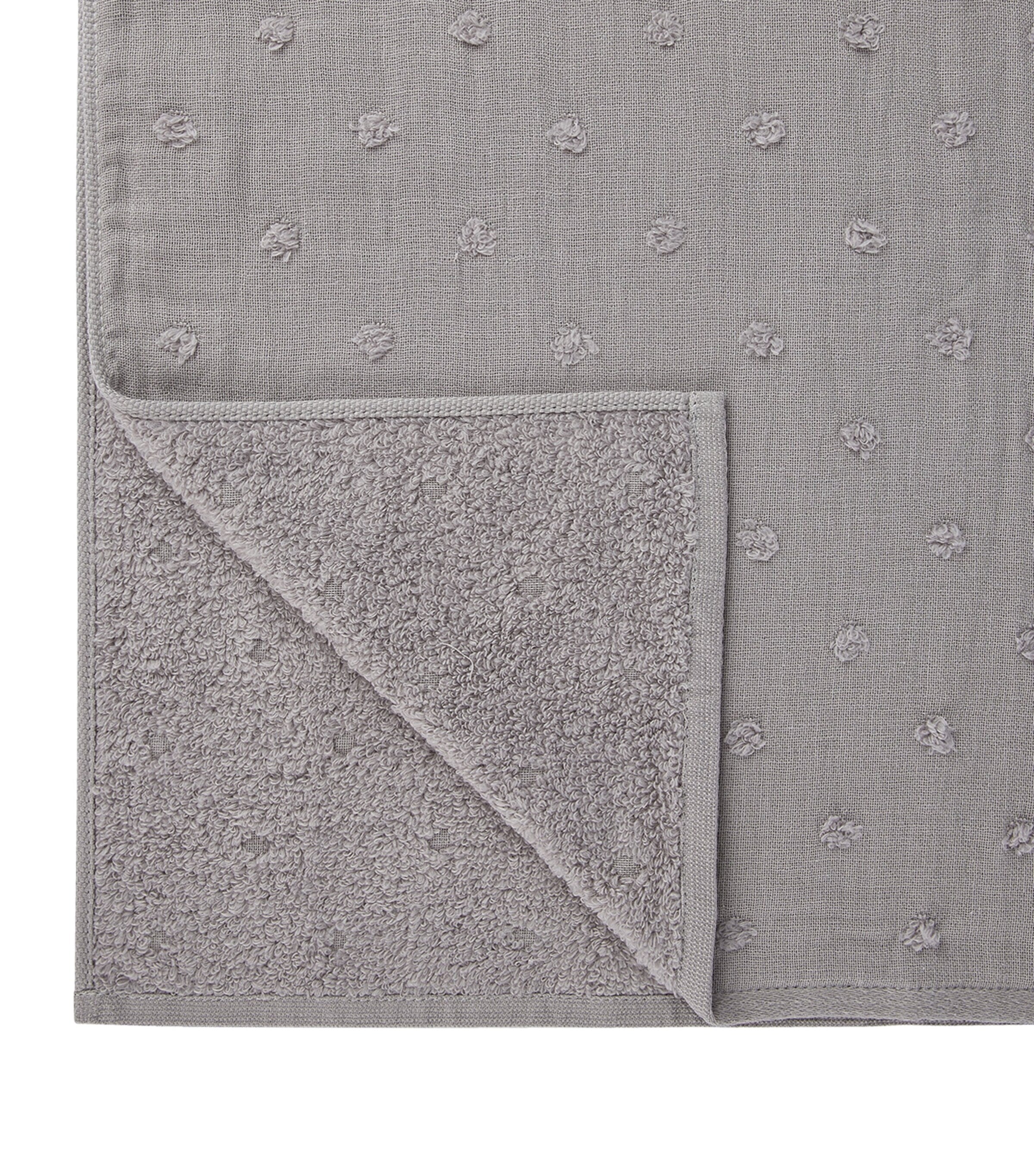 Uchino Zero Twist Gauze Dots Bath Towel 70cm x 140cm (British brand)