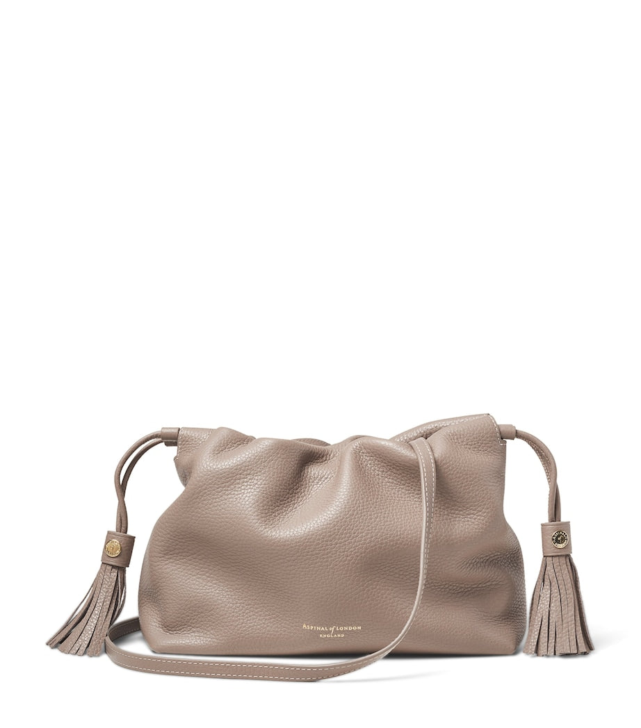 Aspinal of London large cross-body pouch Soho East West, imported from the UK