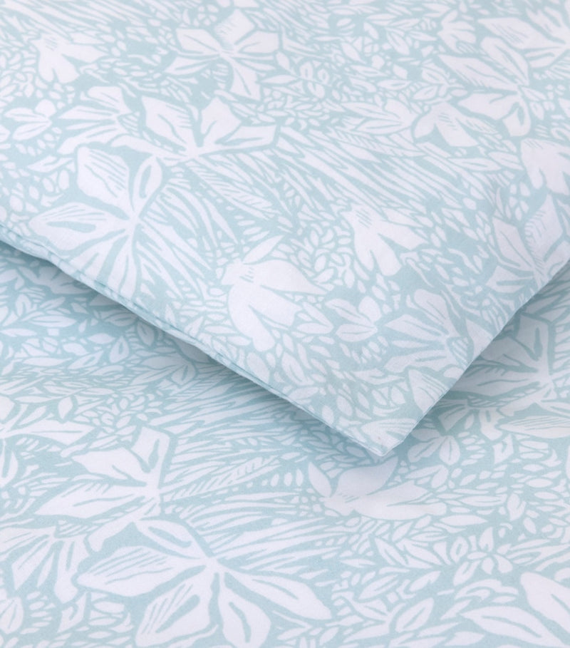 Yves Delorme Capri Aqua super king duvet cover - British product