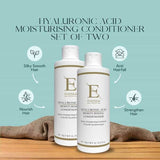ErthSkin Moisturising Conditioner 2x Hyaluronic Acid 1L - British product