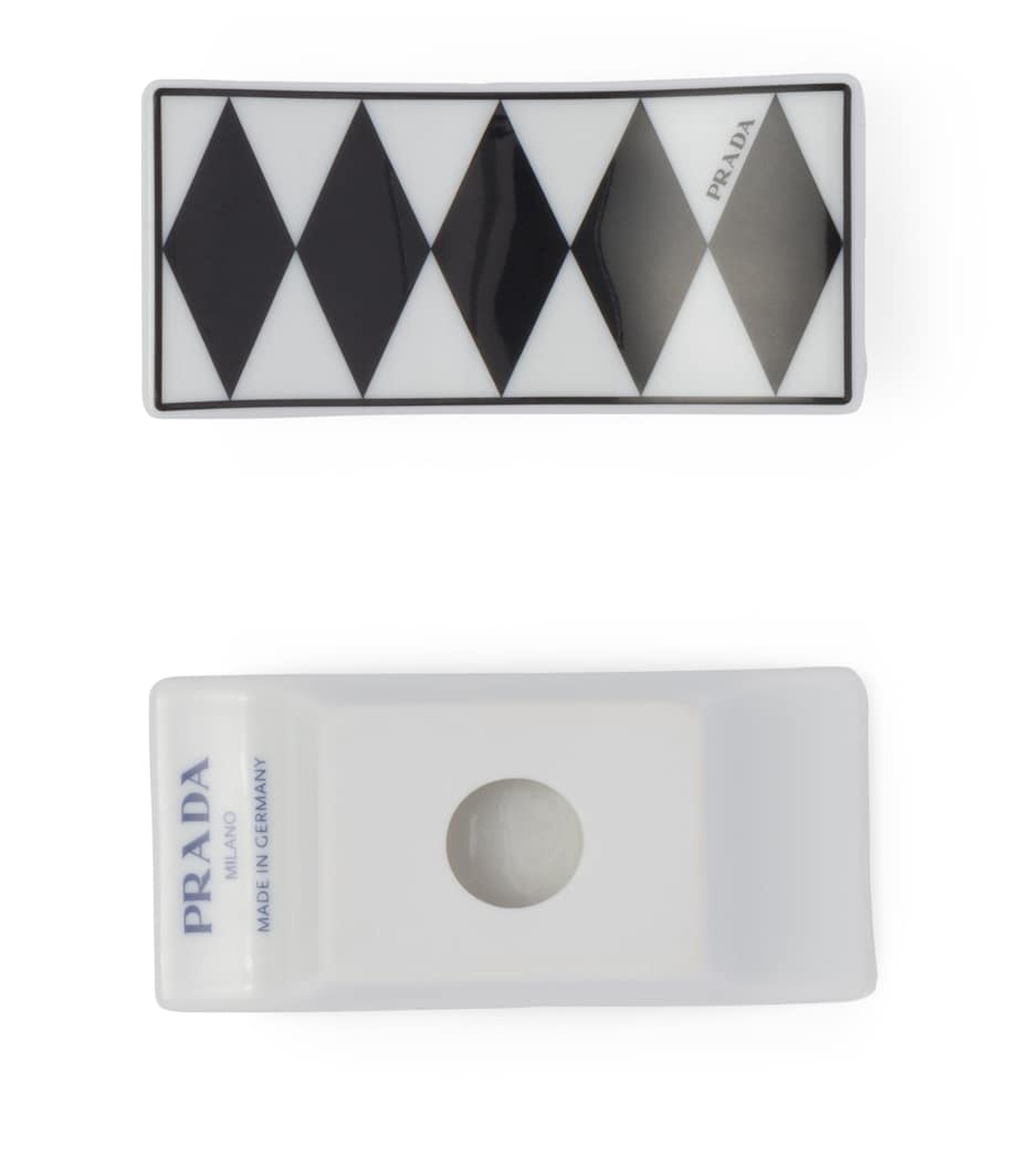 Prada chequerboard chopstick rests set of 2, imported from the UK