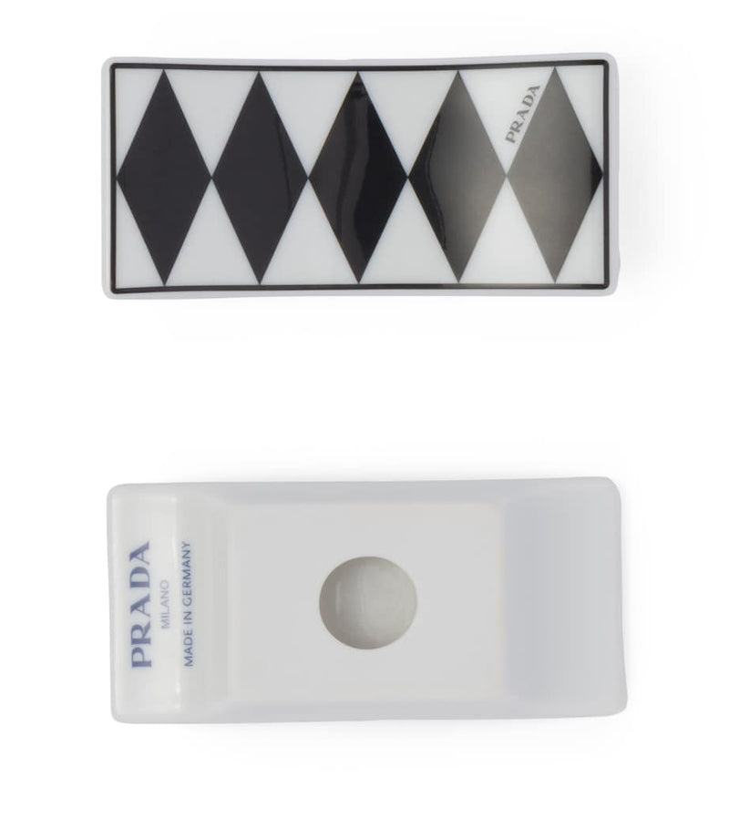 Prada chequerboard chopstick rests set of 2, imported from the UK