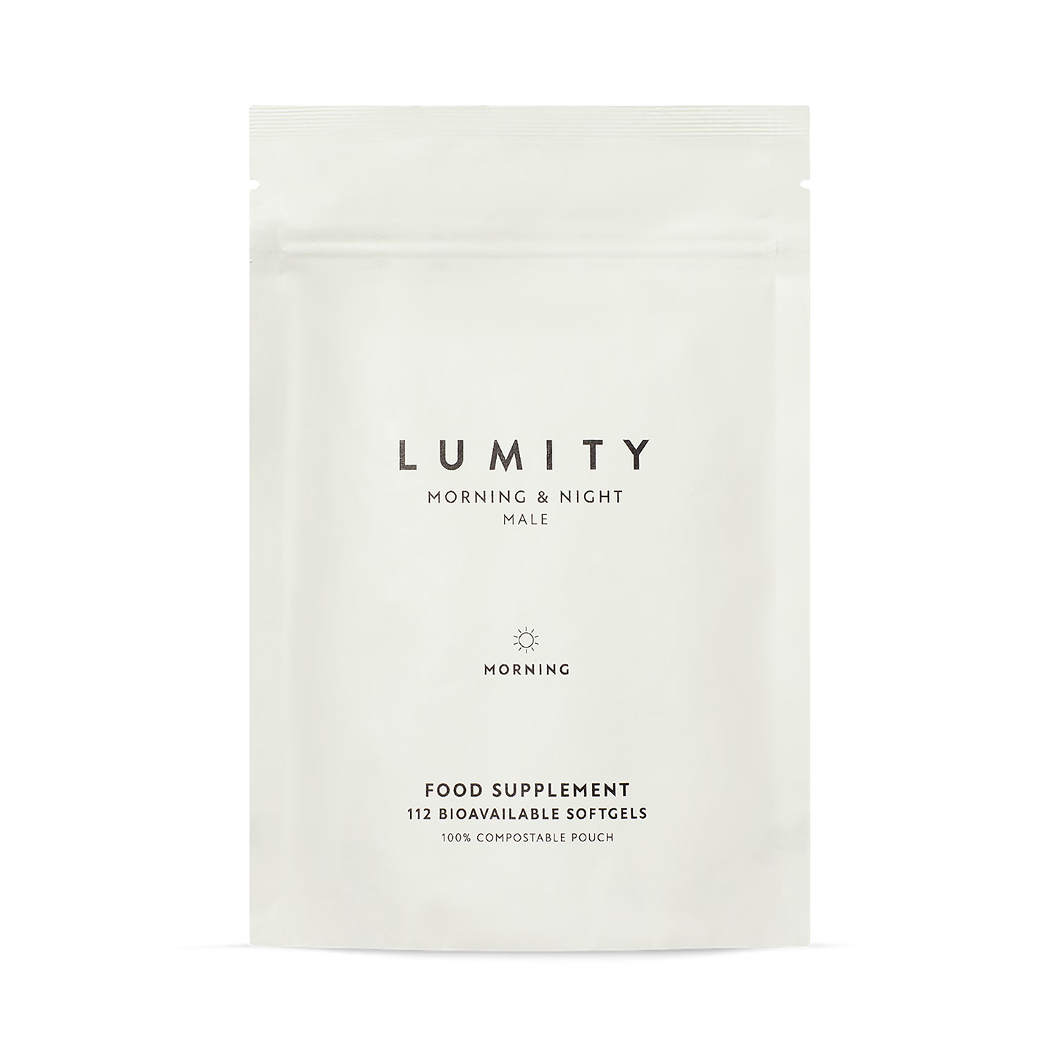 Lumity male supplement morning night 28-day 224 softgels - British product